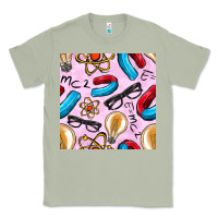 Matcha physics seamless pattern Classic Tee - BundleAndBundleShop