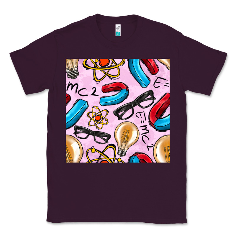 Physics Seamless Pattern Classic Tee by BundleAndBundleShop | Teevron