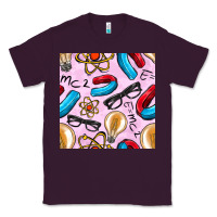 Plum physics seamless pattern Classic Tee - BundleAndBundleShop