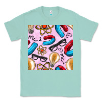 Seafoam physics seamless pattern Classic Tee - BundleAndBundleShop