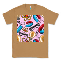 Toasted Coconut physics seamless pattern Classic Tee - BundleAndBundleShop
