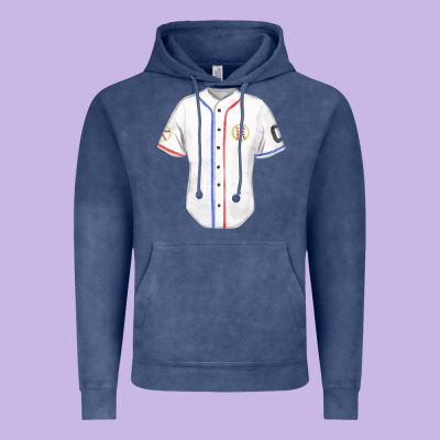 Softball Uniform Fa Element Vintage Hoodie Designed By Fadigitalartstudio