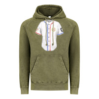 Vintage Olive softball uniform fa element Vintage Hoodie - FaDigitalArtStudio