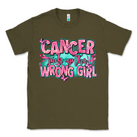 Army Green cancer pick up the wrong girl Classic Tee - AdoDesignShop