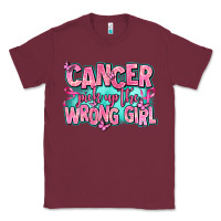 Burgundy cancer pick up the wrong girl Classic Tee - AdoDesignShop