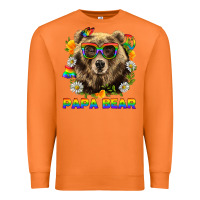 Carrot Papa Bear Pride LGBTQ+ Premium Sweatshirt - BundleAndBundleShop