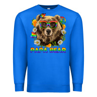 True Royal Papa Bear Pride LGBTQ+ Premium Sweatshirt - BundleAndBundleShop
