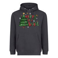 Smoke Merry And Bright Heavyweight Hoodie - MaliasSmallBusiness