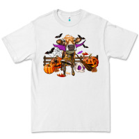 White Heifer Cow Halloween Premium Tee - RanaPortraitStore