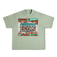 Oil Green difference maker Urban Heavy Tee - JahusDesignShop