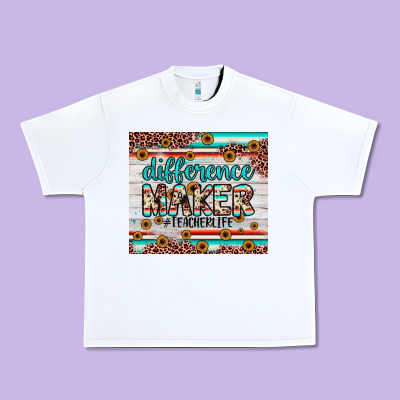 Difference Maker Urban Heavy Tee Designed By Jahusdesignshop