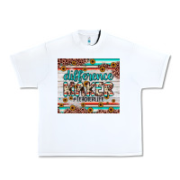 White difference maker Urban Heavy Tee - JahusDesignShop
