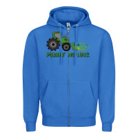 True Royal pushin' my luck Zipper Hoodie - MaliasSmallBusiness