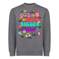 Storm god is bigger design Heavyweight Sweatshirt - JahusDesignShop