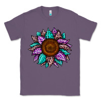Lavender sunflower leopard color Classic Tee - JahusDesignShop