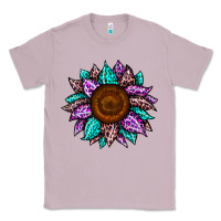 Lilac sunflower leopard color Classic Tee - JahusDesignShop