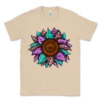 Mushroom sunflower leopard color Classic Tee - JahusDesignShop