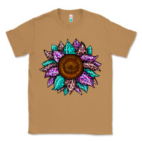 Toasted Coconut sunflower leopard color Classic Tee - JahusDesignShop