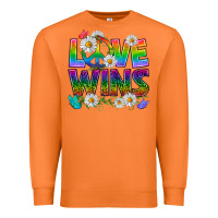 Carrot Pride LGBTQ+ Love Wins Premium Sweatshirt - BundleAndBundleShop