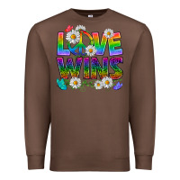 Chestnut Pride LGBTQ+ Love Wins Premium Sweatshirt - BundleAndBundleShop