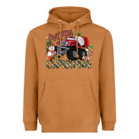 Meerkat Merry Christmas Monster Truck Heavyweight Hoodie - MaliasSmallBusiness
