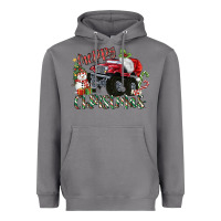 Storm Merry Christmas Monster Truck Heavyweight Hoodie - MaliasSmallBusiness