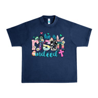 Navy he is risen indeed Urban Heavy Tee - AdoDesignShop