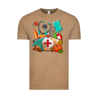 Vintage Coffee nurse  and fall Vintage Tee - AdoDesignShop