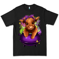 Black Halloween Heifer Premium Tee - RanaPortraitStore