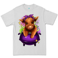 Dove Grey Halloween Heifer Premium Tee - RanaPortraitStore