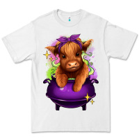 White Halloween Heifer Premium Tee - RanaPortraitStore
