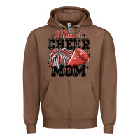 Chestnut mascot cheer mom Zipper Hoodie - MaliasSmallBusiness