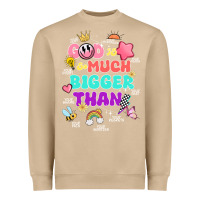 Mushroom god is bigger design Heavyweight Sweatshirt - JahusDesignShop