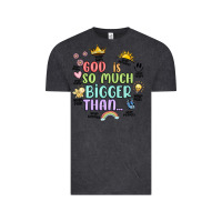 Vintage Black god is bigger Vintage Tee - JahusDesignShop
