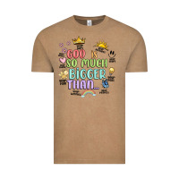 Vintage Coffee god is bigger Vintage Tee - JahusDesignShop