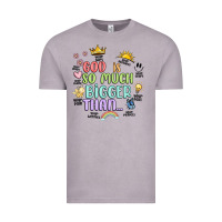 Vintage Zinc god is bigger Vintage Tee - JahusDesignShop
