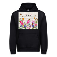 Black be kind wildflower Urban Hoodie - TumblerDesignByShophia