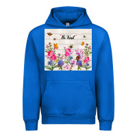 Cobalt be kind wildflower Urban Hoodie - TumblerDesignByShophia