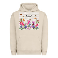 Pigment French Oak be kind wildflower Urban Hoodie - TumblerDesignByShophia