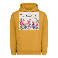 Pigment Peanut Butter be kind wildflower Urban Hoodie - TumblerDesignByShophia