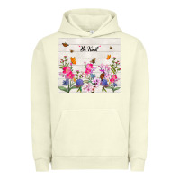 Pigment Pistachio be kind wildflower Urban Hoodie - TumblerDesignByShophia