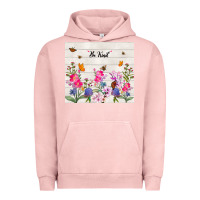 Pigment Salmon be kind wildflower Urban Hoodie - TumblerDesignByShophia