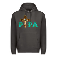 Smoke Papa Jesus with Cross Premium Hoodie - Bettercallsaul