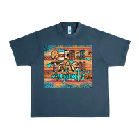 Midnight Navy coffee teach repeat Urban Heavy Tee - JahusDesignShop