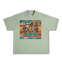 Oil Green coffee teach repeat Urban Heavy Tee - JahusDesignShop