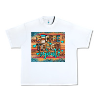 White coffee teach repeat Urban Heavy Tee - JahusDesignShop