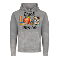 Cloud Rock teach love inspıre Vintage Hoodie - JahusDesignShop