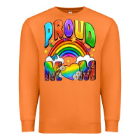 Carrot Western Proud Mom Premium Sweatshirt - BundleAndBundleShop