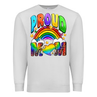 Dove Grey Western Proud Mom Premium Sweatshirt - BundleAndBundleShop