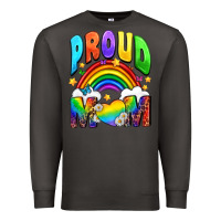 Smoke Western Proud Mom Premium Sweatshirt - BundleAndBundleShop
